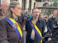 LE RN71 présent au rassemblement contre l’antisémitisme.