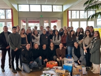 Collecte solidaire au lycée Pontus de Tyard