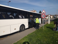 Les gendarmes de Saône et Loire ont vérifié le comportement des scolaires sur la ligne Saint-Rémy/Sevrey 