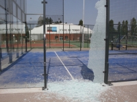 Vandalisme au stade Léo Lagrange, le Tennis Club de Chalon réagit 