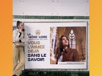 Quand Miss Bourgogne affiche la Saône et Loire dans les métros parisiens