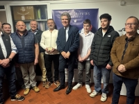 L'artisanat et l'apprentissage décoré par le Député de la Bresse