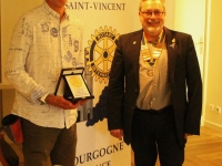 Martial Syvery lauréat du prix Servir 2025 du Rotary Chalon Saint-Vincent 
