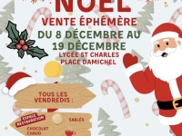 Jusqu'au 19 décembre, les élèves de Terminale Bac Pro Métiers du Commerce et de la Vente du lycée Saint-Charles tiennent leur boutique éphémère 