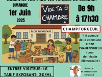 Opération Vide ta chambre à Champforgeuil le 1er juin