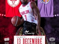 ELAN CHALON BASKET FAUTEUIL - L'Elan Chalon entre dans le dur et reçoit le CS Meaux le 13 décembre
