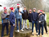 Les jeunes élèves de l’école de golf de Chalon ont fêté Noël avec quelques jours d’avance 