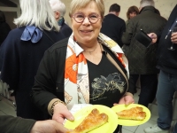 Dernière galette  servie en tant que maire pour Fabienne Saint-Arroman 