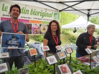 FOIRE AUX PLANTES LA FERTE - Jérôme Gaudillère et le jardin bioriginal de Montret décrochent le Prix de la presse 