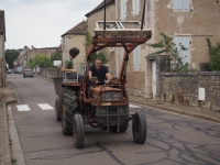 Les villages de la Côte Chalonnaise sont en vendanges - Adoptez votre conduite en conséquence 