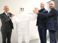 Patrick Martin, Patron du MEDEF en visite chez Michelin à Blanzy