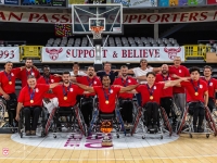 ELAN CHALON - "Bonnes vacances à tous, à bientôt sur les terrains" vous disent nos Champions de France de basket fauteuil 