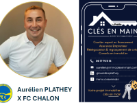 Aurélien Plathey, nouveau partenaire du FC Chalon : “Le collectif, c’est la clé”