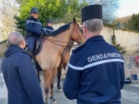 SAINT VINCENT TOURNANTE 2024 - Drone, brigade équestre... de lourds moyens déployés pour sécuriser le grand rendez-vous viticole