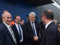 Visite en Saône et Loire pour le Ministre délégué à l'industrie, Sébastien Martin 