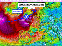 Tempête Ciaran : des rafales de vent records sur l’ouest de la Bretagne et le Cotentin