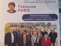 MUNICIPALES 2026 - FRAGNES - LA LOYERE - Fabienne Paris en réunion publique ce vendredi soir 