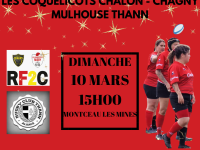 Les Coquelicots de Chalon- Chagny accueillent Mulhouse Thann