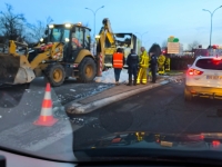 Suite au feu de camion dans le secteur de la Thalie... des bouchons en pagaille ce lundi soir à Chalon 