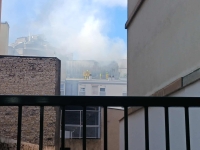 Un feu d'appartement signalé avenue Mathias à Chalon - Evitez le secteur ! 