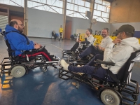  Foot fauteuil – Une journée intense au Cosec Nord de Chalon  :  Dijon impérial, Chalon solide, Bresse héroïque