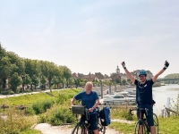 La Voie Bleue a été élue Véloroute de l’Année 2026 à l’occasion du salon Fiets en Wandelbeurs à Utrecht.