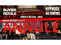 Soirée hypnose annulée au Mégarama Chalon 