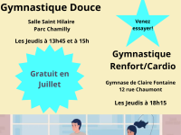 La Claire Fontaine propose ses activités gratuitement en juillet 