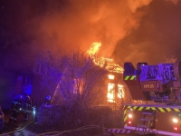 Feu de pavillon à Diancey : une personne incommodée par les fumées