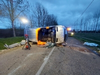 Trois hommes blessés, dont un en urgence absolue, dans un accident de la route à Cessey-sur-Tille