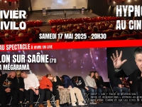 Soirée hypnose au Mégarama Chalon en présence de Olivier Reivilo 