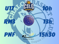 La Verrerie en mode Chalon Basket Club ce dimanche avec 3 rencontres 