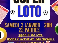 Le super loto de l'AS Lux vous donne rendez-vous le samedi 3 janvier 