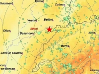 Un séisme enregistré ce 27 février dans le Doubs, au sud de Montbéliard
