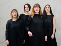 Le Quatuor Zaïde en concert au théâtre Piccolo avec Beethoven Folk Augmenté