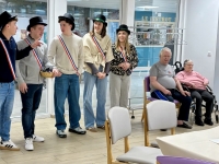   Quand les 20 ans rencontrent la mémoire : belle émotion au "Nid d’Aveline" à Saint-Germain-du-Plain