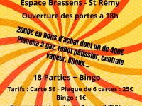 Loto du Comité de bienfaisance de Saint-Rémy ce samedi à l'Espace Brassens 
