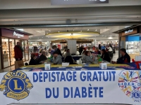 Les Lions Clubs Chalonnais - Chalon Saôcouna, Chalon Doyen, Mercurey Côte Chalonnaise-  organisent une grande journée de dépistage gratuit du diabète