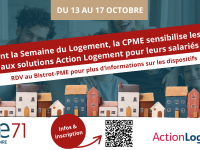 Pendant la semaine du logement, la CPME sensibilise les PME aux solutions Action Logement pour leurs salariés 
