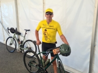  Le cycliste chalonnais  Miguel De Almeida  a dépassé Berlin.