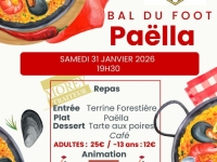 Vous avez jusqu'au 15 janvier pour vous inscrire à la soirée paëlla de l'ASMM  