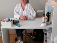 Nathalie Roy avec “Nath’ure & Sens” s'est lancé à Aluze 