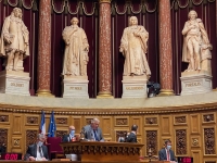 SENAT - Marie Mercier, élue secrétaire du bureau aux côtés de Gérard Larcher 