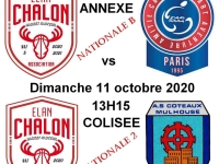 ELAN CHALON - Deux matchs pour les rouges et blancs en basket fauteuil 