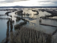 Incroyable vue sur l'Ile Chaumette à Epervans 