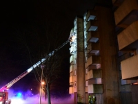 Deux appartements incendiés au 6ème étage d'un immeuble désaffecté au Creusot