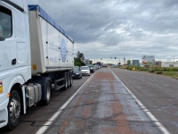 SECTEUR LUX - De gros ralentissements ce mardi matin au niveau du rond-point de Lux 