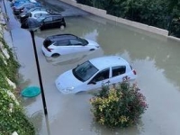 Les Bouches du Rhône et Marseille sous des déluges d'eau