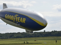 Comme annoncé, le zeppelin Goodyear a survolé le Chalonnais ce mercredi en fin d'après-midi 