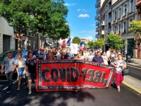 Nouveau samedi de mobilisation pour les anti-pass à Chalon sur Saône